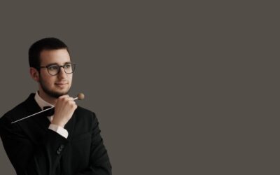 Jorge Yagüe, winner of the Juventudes Musicales de España conducting competition.